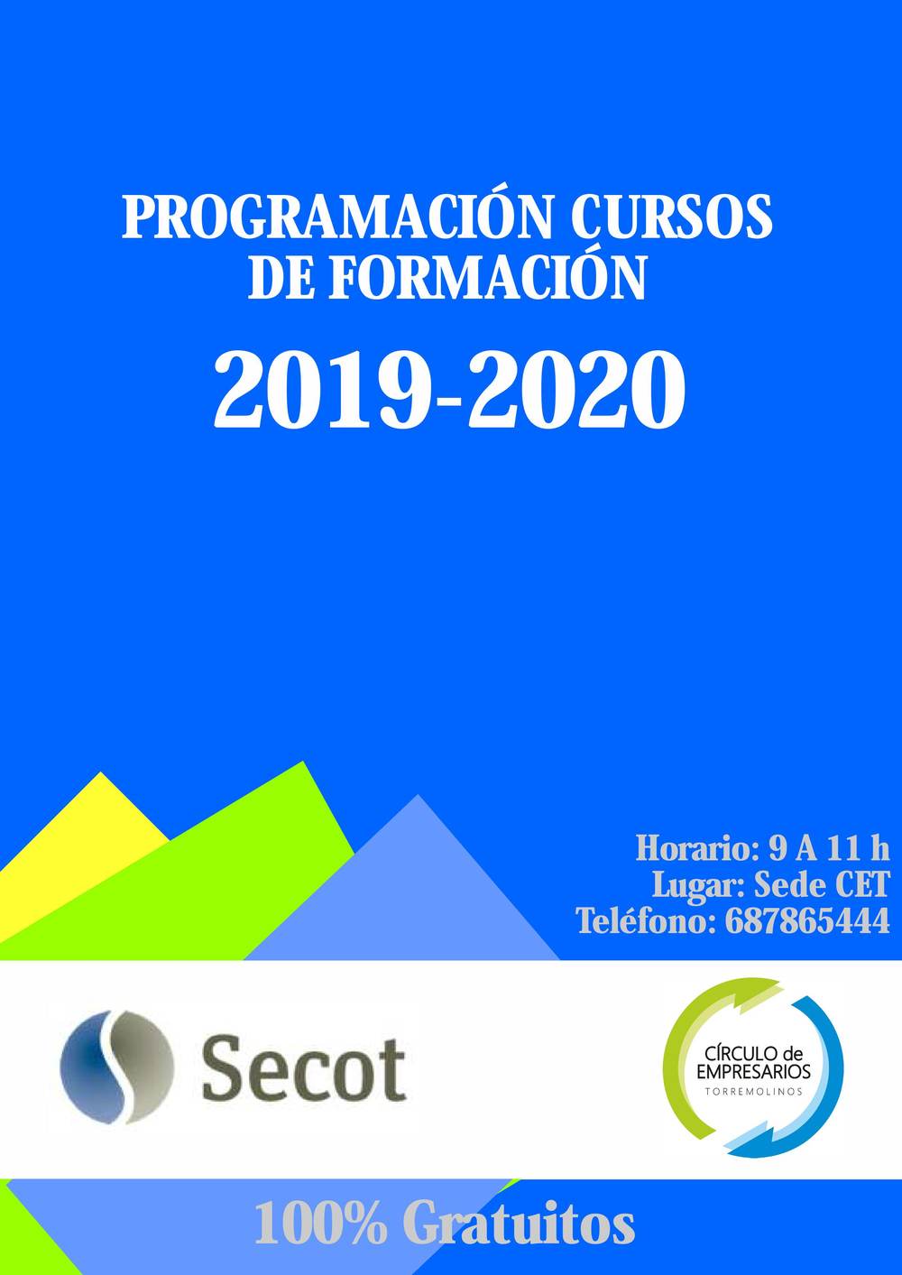 Cartel formación 1