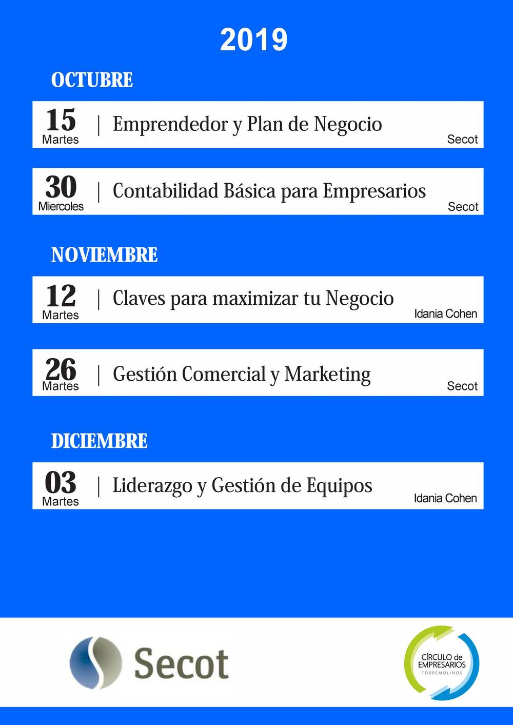 Cartel formación 2